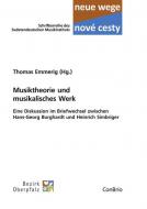 Musiktheorie und musikalisches Werk 