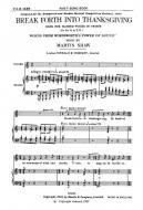 Break Forth Into Thanksgiving 