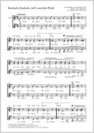 Kuckuck, Kuckuck, ruft's aus dem Wald Standard