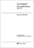 Ecce quam bonum Standard