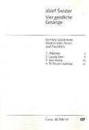 Vier geistliche Gesänge für hohe Stimme 