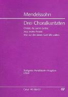 Mendelssohn: Drei Choralkantaten 