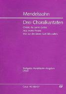 Mendelssohn: Drei Choralkantaten 