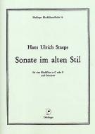 Sonate im alten Stil 