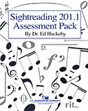Sightreading 201.1 Assessment Pack 