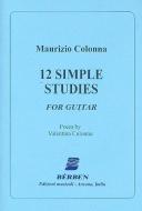 12 Simple Studies (Di Maurizio Colonna) 