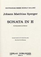 Sonata E-Dur 