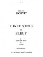 Three Songs of Elegy 