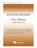 Four Motets, op. 74 