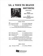 Lo, a Voice To Heaven Sounding 