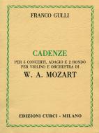 Cadenze per 5 Concerti Adagio E Rondo Di Mozart 