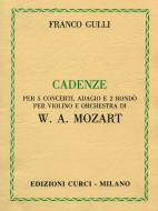 Cadenze per 5 Concerti Adagio E Rondo Di Mozart 