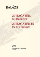 20 Bagatelles for two clarinets 