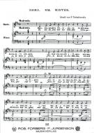 16 Kinderlieder Op. 54-12 Winter 