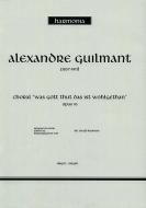 Choral 'Was Gott thut das ist wohlgethan' 