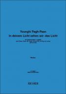 In deinem Licht sehen wir: das Licht 