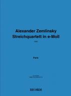 Streichquartett E-Moll 