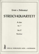 Streichquartett A-Dur op. 7 