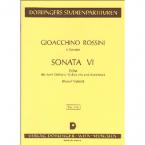 Sonata Nr. 6 D-Dur aus 6 Sonaten 