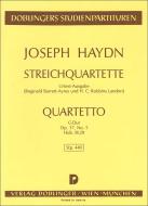 Streichquartett G-Dur Hob. III:29 op. 17/5 