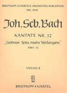 Kantate Nr. 32 "Liebster Jesu, mein Verlangen" für Soli (SB), Chor (SATB) und Orchester BWV 32 (1. Sonntag nach Epiphanias) 