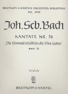 Die Himmel erzählen die Ehre Gottes 