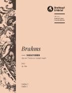 Variationen über ein Thema von Joseph Haydn B-Dur op. 56a 