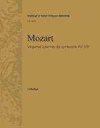 Vesperae solennes de confessore C-Dur KV 339 