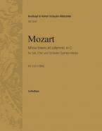 Missa brevis C-Dur KV 220 