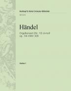Orgelkonzert Nr. 10 d-moll op. 7/4 HWV 309 