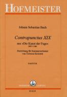 Contrapunctus XIX aus 'Die Kunst der Fuge' BWV 1080 