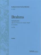 Variationen über ein Thema von Joseph Haydn für Orchester B-Dur op. 56a 