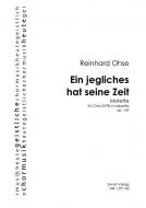 Ein jegliches hat seine Zeit 