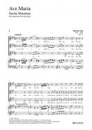 Sechs Ave Maria op. 77 