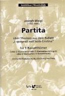 Partita über Themen aus dem Ballett 'I spagnoli nell'isola Cristina' 