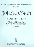 Sehet, welch eine Liebe hat uns der Vater erzeiget 