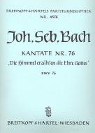 Die Himmel erzählen die Ehre Gottes 