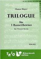 Trilogue für 3 Bassetthörner 