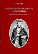Festschrift anlässlich des 200. Geburtstags von Theobald Boehm 
