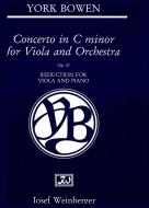 Concerto For Viola and Orchestra c-moll op. 25 
