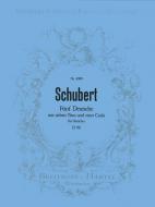 5 Deutsche mit 7 Trios und einer Coda D 90 