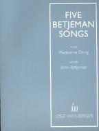 Five Betjeman Songs 