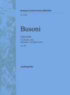 Concerto op. 39 Busoni-Verz. 247 