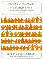Missa brevis in B-Dur KV 275 (272b) für Soli, Chor und Orchester 