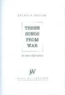 Three Songs from War (2001) 