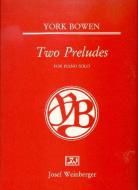 Two Preludes op. 100 