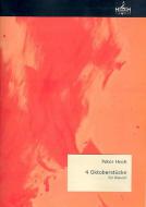 4 Oktoberstücke für Klavier 