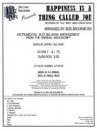 Happiness Is A Thing Called Joe 