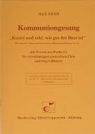 Kostet und seht, wie gut der Herr ist 