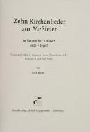 Zehn Kirchenlieder zur Messfeier 